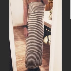 Strapless Maxi Dress